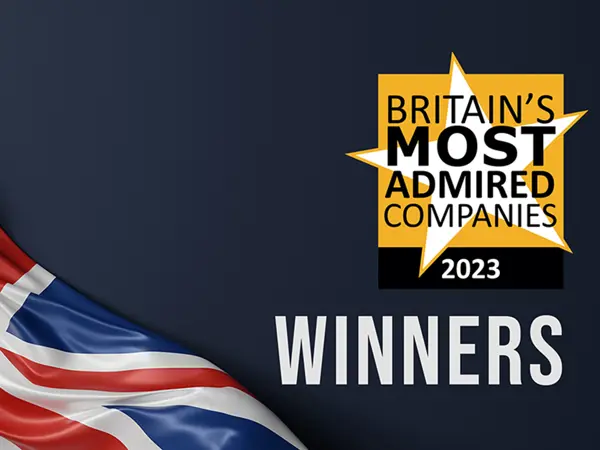 Britain's Most Admired Companies 2023 winners
